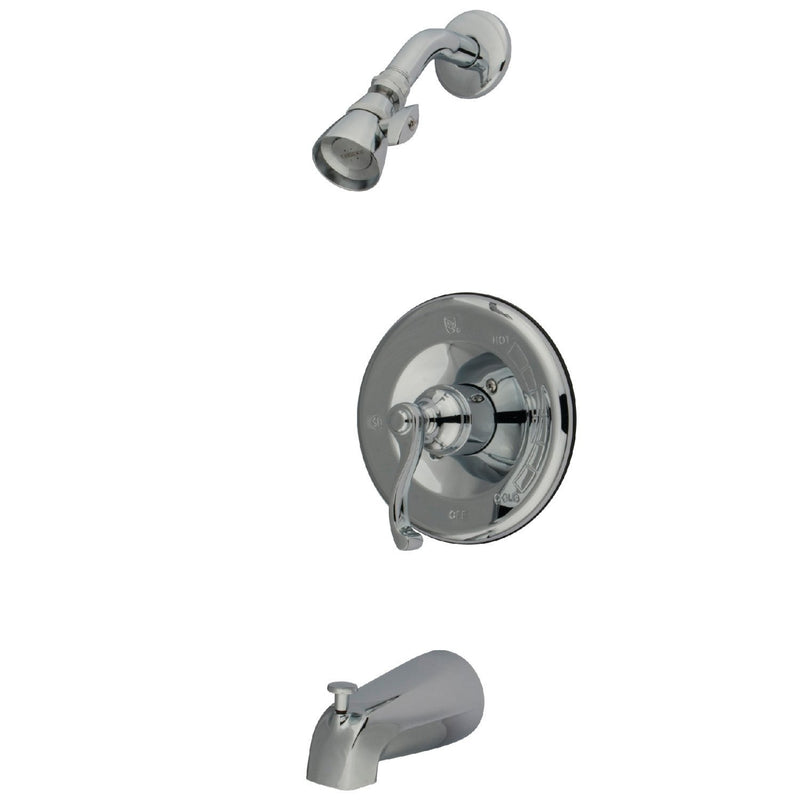 Single-Handle Pressure Balanced Tub and Shower Faucet