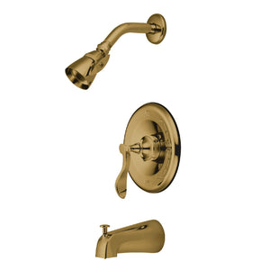 Century Single-Handle 3-Hole Wall Mount Tub and Shower Faucet