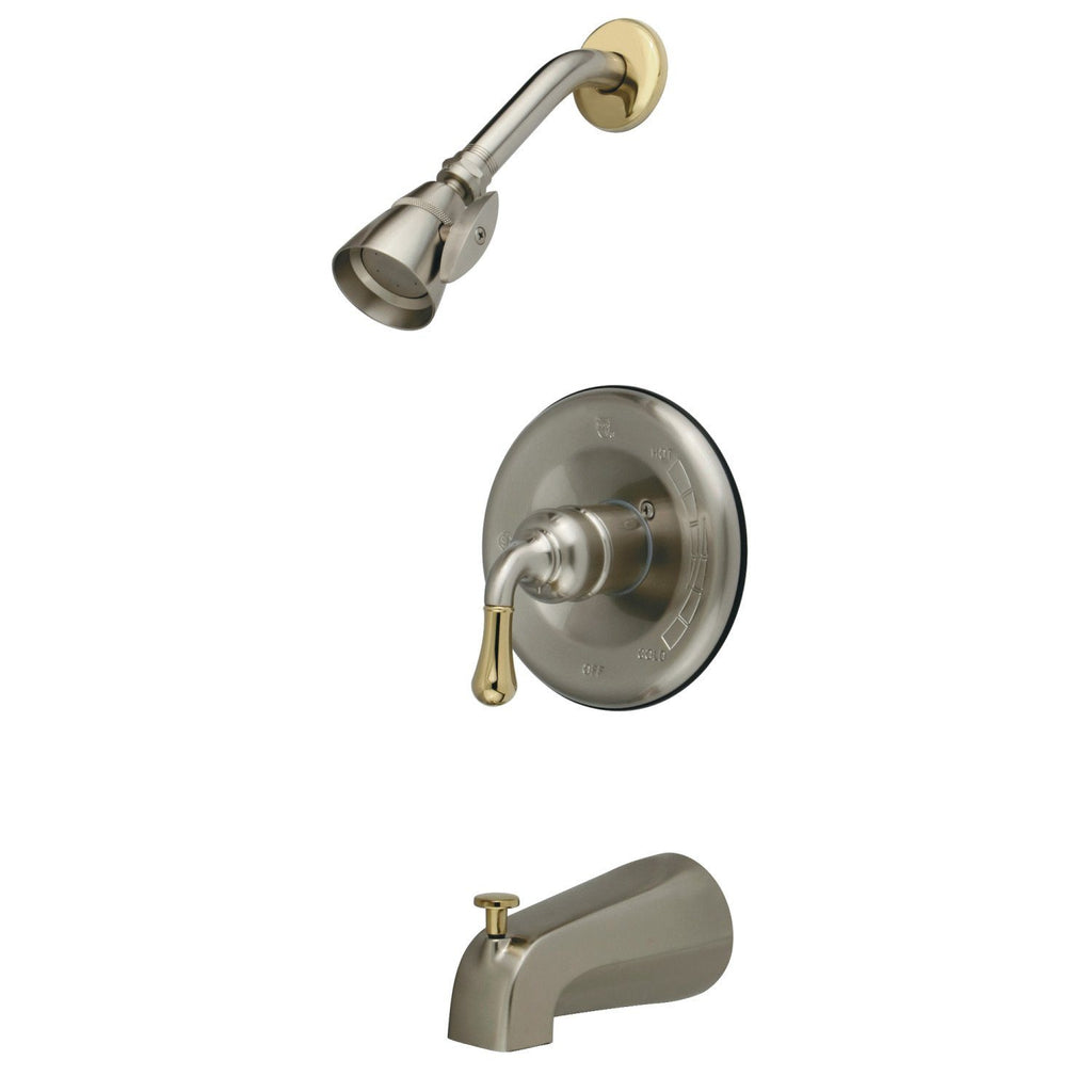 Magellan Single-Handle 3-Hole Wall Mount Tub and Shower Faucet