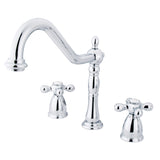 Heritage Two-Handle 3-Hole Deck Mount Widespread Kitchen Faucet