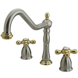 Heritage Two-Handle 3-Hole Deck Mount Widespread Kitchen Faucet