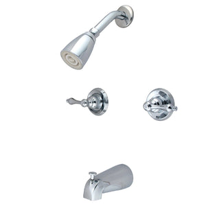 Victorian Double-Handle Tub and Shower Faucet