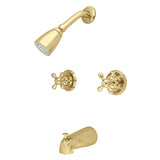 Victorian Double-Handle Tub and Shower Faucet