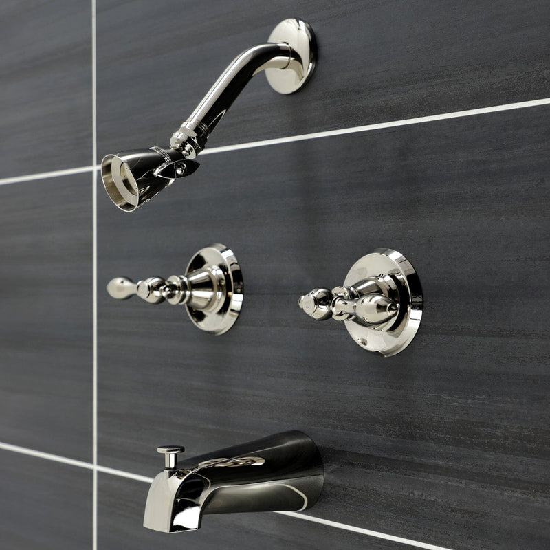 American Classic Double-Handle Tub and Shower Faucet