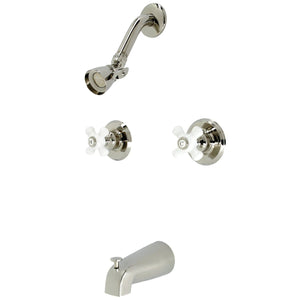 Victorian Double-Handle Tub and Shower Faucet