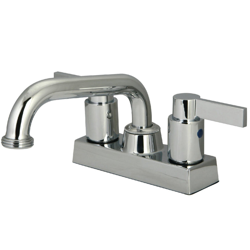 NuvoFusion Double-Handle 2-Hole Deck Mount Laundry Faucet