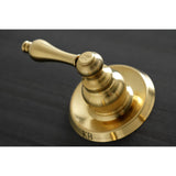 Victorian Two-Handle 4-Hole Wall Mount Tub and Shower Faucet