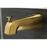 Victorian Two-Handle 4-Hole Wall Mount Tub and Shower Faucet