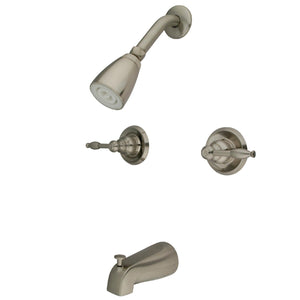 Knight Double-Handle Tub and Shower Faucet