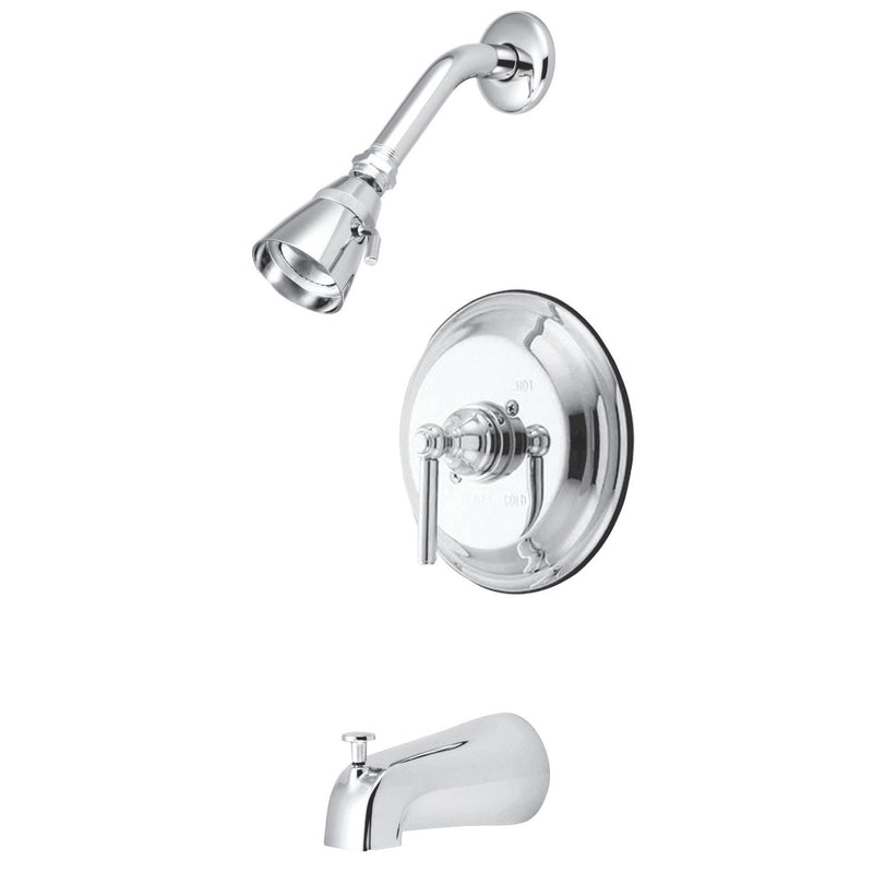 Elinvar Single-Handle Pressure Balanced Tub and Shower Faucet