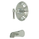 Milano Single-Handle 2-Hole Wall Mount Tub and Shower Faucet Tub Only