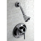 Single-Handle 2-Hole Wall Mount Shower Faucet Trim Only