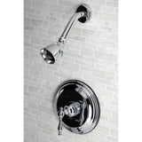 Single-Handle 2-Hole Wall Mount Shower Faucet