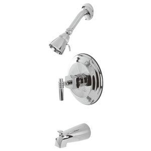 Milano Single-Handle 3-Hole Wall Mount Tub and Shower Faucet