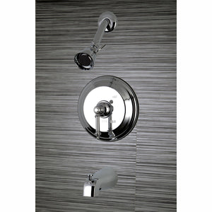 Templeton Single-Handle 3-Hole Wall Mount Tub and Shower Faucet