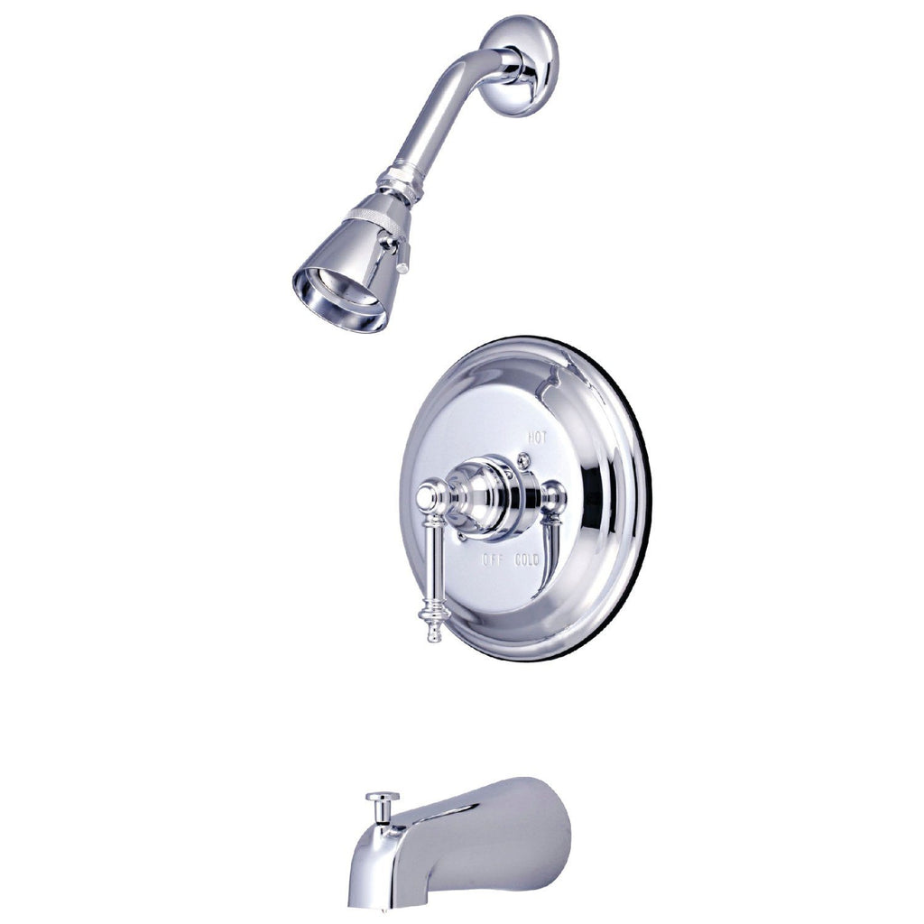 Templeton Single-Handle 3-Hole Wall Mount Tub and Shower Faucet
