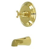 Single-Handle 2-Hole Wall Mount Tub and Shower Faucet Tub Only