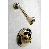 Single-Handle 2-Hole Wall Mount Shower Faucet