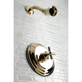 Single-Handle 2-Hole Wall Mount Shower Faucet