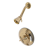 Single-Handle 2-Hole Wall Mount Shower Faucet