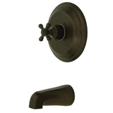 Single-Handle 2-Hole Wall Mount Tub and Shower Faucet Tub Only