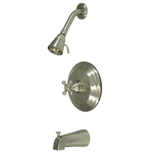 Single-Handle 3-Hole Wall Mount Tub and Shower Faucet Trim Only