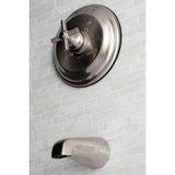 Single-Handle 2-Hole Wall Mount Tub and Shower Faucet Tub Only