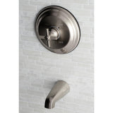 Single-Handle 2-Hole Wall Mount Tub and Shower Faucet Tub Only