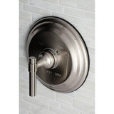 Single-Handle 1-Hole Wall Mount Tub and Shower Faucet Valve and Trim Only