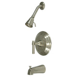 Single-Handle 3-Hole Wall Mount Tub and Shower Faucet Trim Only