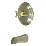 Single-Handle 2-Hole Wall Mount Tub and Shower Faucet Tub Only