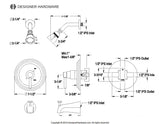 Concord Single-Handle Pressure Balanced Tub and Shower Faucet