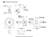 Celebrity Single-Handle Pressure Balanced Tub and Shower Faucet