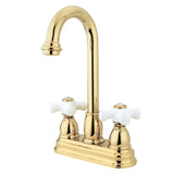 Restoration Two-Handle 2-Hole Deck Mount Bar Faucet