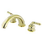 Magellan Two-Handle 3-Hole Deck Mount Roman Tub Faucet