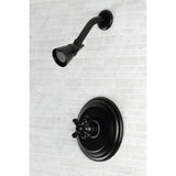 Restoration Single-Handle 2-Hole Wall Mount Shower Faucet