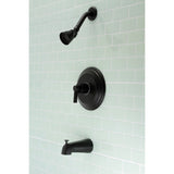 NuvoFusion Wall Mount Tub and Shower Faucet