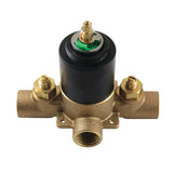 Pressure Balanced Tub and Shower Valve, with Stops