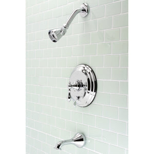 American Classic Single-Handle 3-Hole Wall Mount Tub and Shower Faucet with Diverter