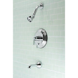 NuvoFusion Wall Mount Tub and Shower Faucet