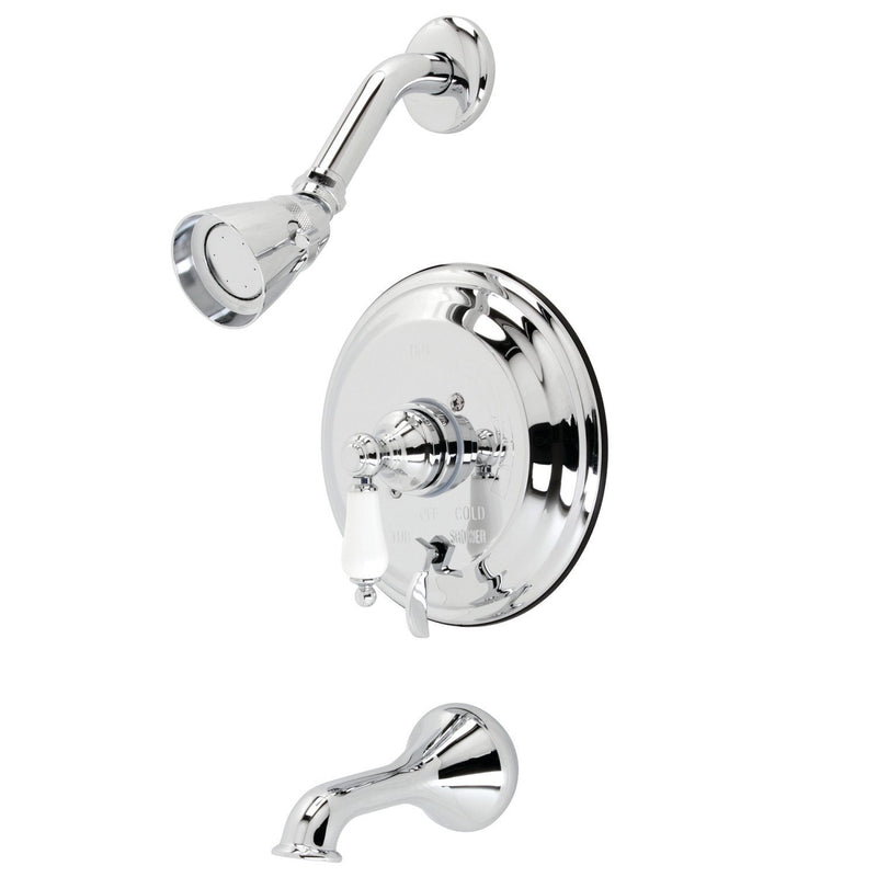 Single-Handle Pressure Balanced Tub and Shower Faucet, Trim Only with Diverter Handle