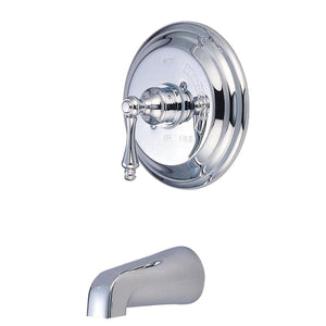 Vintage Single-Handle 2-Hole Wall Mount Tub and Shower Faucet Tub Only