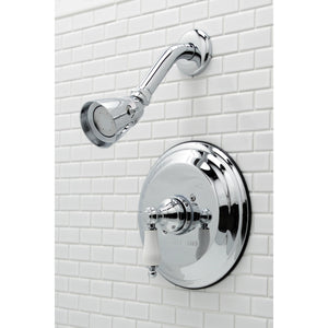 Restoration Single-Handle 2-Hole Wall Mount Shower Faucet