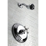 Restoration Single-Handle 2-Hole Wall Mount Shower Faucet