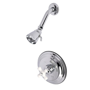 Restoration Single-Handle 2-Hole Wall Mount Shower Faucet