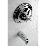 Vintage Single-Handle 2-Hole Wall Mount Tub and Shower Faucet Tub Only