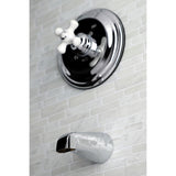 Vintage Single-Handle 2-Hole Wall Mount Tub and Shower Faucet Tub Only