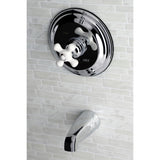 Vintage Single-Handle 2-Hole Wall Mount Tub and Shower Faucet Tub Only