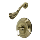 Restoration Single-Handle 2-Hole Wall Mount Shower Faucet