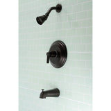 NuvoFusion Wall Mount Tub and Shower Faucet